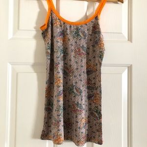 Free People Floral Tank Top